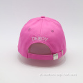 Nuovo design rosa berretto da baseball